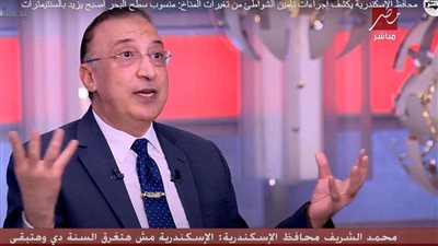 كان بالمليمتر.. محافظ الإسكندرية: منسوب سطح البحر أصبح يزيد بالسنتيمترات (فيديو)
