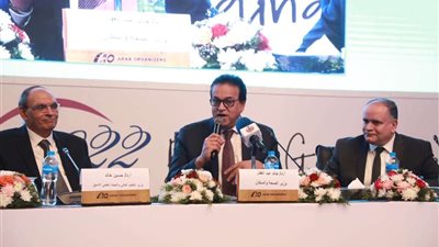 «عبدالغفار» يشارك في فعاليات افتتاح المؤتمر السنوي السابع للمعهد القومي للأورام