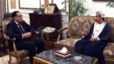 مدبولي يلتقي بسفير سلطنة عمان فى القاهرة