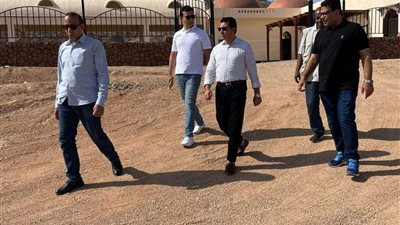 وزير الشباب والرياضة يتفقد أعمال تطوير مضمار الهجن بشرم الشيخ استعداداً لاستضافة البطولة العربية