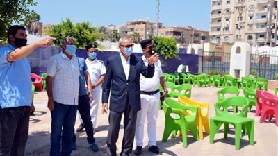 محافظ القليوبية يجري جولة ميدانية بمدينة بنها