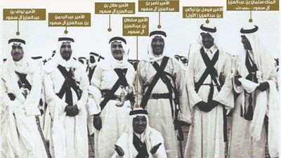 عمرها 70 عامًا.. صورة نادرة للملك سلمان بمناسبة تولي الملك سعود الحكم