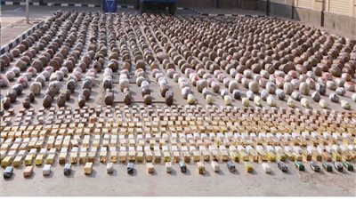 ضبط 3 أطنان من المواد المخدرة بقيمة تُضاهي 43 مليون جنيه