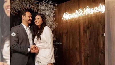 مفاجأة هنادي مهنا عن موعد زواجها من أحمد خالد صالح  (فيديو)