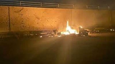 طيران مجهول .. قصف قاعدة الوطية للمرة الثانية  