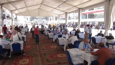 استمرار إقبال الأعضاء للمشاركة في الجمعية العمومية بالزمالك (صور)