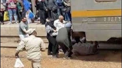 تفاصيل جديدة في جريمة إلقاء أب لأبناءه الثلاثة أسفل عجلات القطار بالمنيا