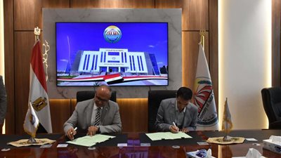 بروتوكول تعاون بين جامعة مدينة السادات والمعهد العالي للهندسة والتكنولوجيا بالمنوفية