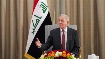 الرئيس العراقى يتوجه إلى شرم الشيخ للمشاركة فى مؤتمر المناخ cop27