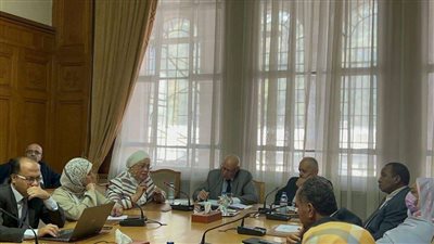 مؤتمر صحفى بالجامعة العربية للإعلان عن تحضيرات المنتدى الزراعى العربى بحضور امين عام اتحاد قيادات المرأة العربية