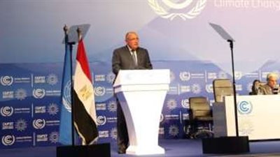 وزير الخارجية: التوترات التى تؤدي للاختلاف لا تخدم مصلحة تغير المناخ