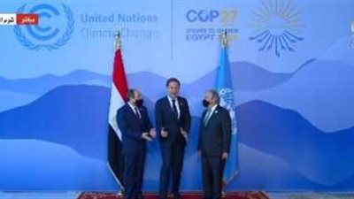 الرئيس السيسي وجوتيريش يستقبلان رئيس وزراء هولندا استعدادا لقمة المناخ  cop27