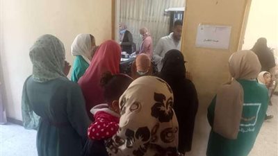 جامعة القناة تنظم قافلة طبية مجانية لقرية الفردان بالإسماعيلية