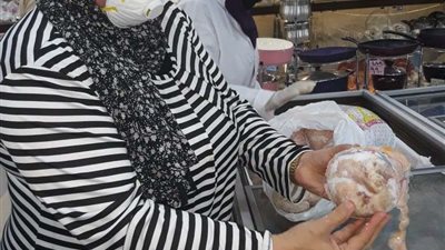 إعدام 600 كيلو لحوم ودجاج فاسدة فى حملة للسكرتير المساعد لمحافظ الدقهلية