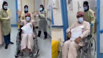 بعد 30 يومًا على جهاز تنفس.. شاهد لحظة تعافي مريض بكورونا