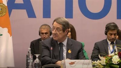 الرئيس القبرصي: ملتزمون بالتعاون مع جميع الجهات لمواجهة التغيرات المناخية