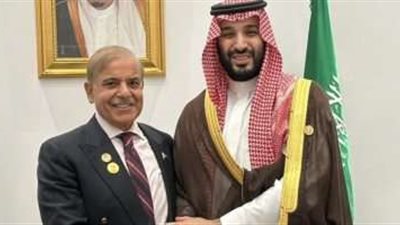 رئيس مجلس الوزراء الباكستانى يلتقى محمد بن سلمان على هامش COP 27