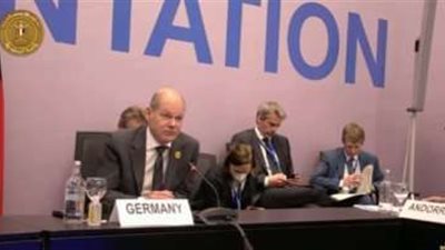 مستشار ألمانيا بقمة المناخ: حان وقت زيادة إنتاج الهيدروجين الأخضر لسد فجوة الطاقة