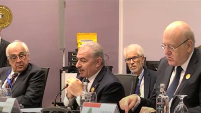 رئيس وزراء فلسطين: نستهلك حوالى 2.7 لتر مياه لكل شخص في فلسطين