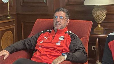 فيتوريا يتابع مباراة منتخب مصر و ليبيا في تصفيات شمال أفريقيا تحت 17 عام