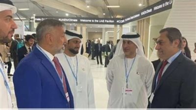 رئيس العاصمة الإدارية يستعرض فرص التعاون مع بيئة الإماراتية