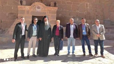 السيدة الأولي لجمهورية قبرص تزور منطقة سانت كاترين