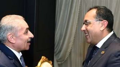 مدبولي يلتقي نظيره الفلسطيني على هامش قمة المناخ COP27