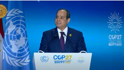 الرئيس السيسي: اتطلع للتعرف على ما قدمته مبادرة الشرق الأوسط لتغير المناخ