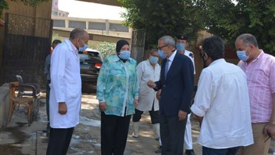 محافظ القليوبية يتفقد المجازر استعدادا لعيد الأضحى