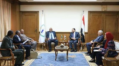 رئيس التنظيم والإدارة يبحث سبل التعاون مع وزير شؤون مجلس الوزراء بالسودان