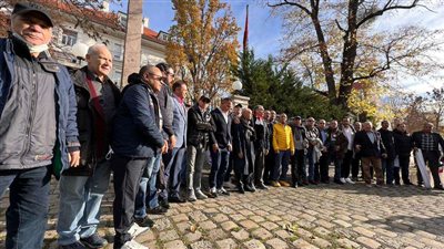 وقفة للمصريين بالنمسا تأييدا للرئيس السيسي وتضامنا مع شعب مصر ضد مخططات الجماعات الإرهابية