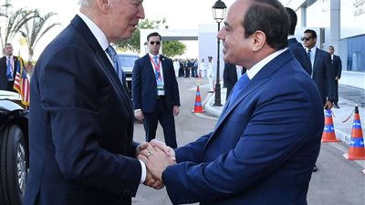 الرئيس السيسي لـ بايدن: مصر متمسكة بالحفاظ على أمنها المائي