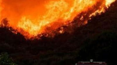 1300 رجل إطفاء.. حريق مهول خرج عن السيطرة في كاليفورنيا