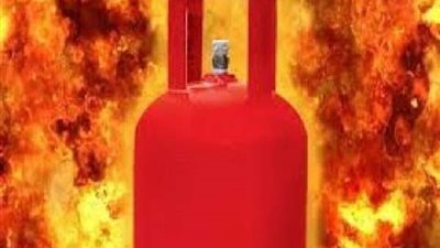 إصابة شخص فى حادث انفجار أسطوانة غاز داخل منزل بالصف