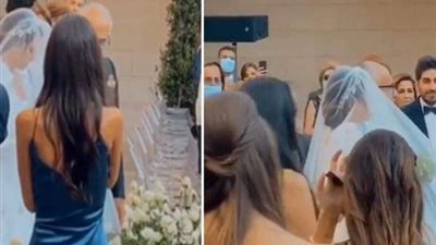 بالفيديو.. الشرطة توقف حفل زفاف ملكة جمال لبنان (تفاصيل)