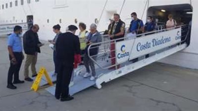 ميناء بورسعيد يستقبل سفينة الأحلام 