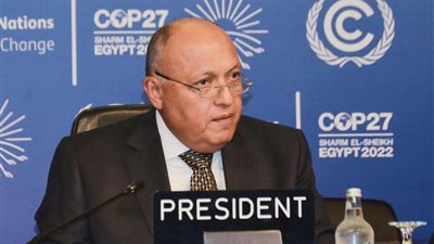 الوزير شكري يترأس جلسة إحاطة خاصة للجلسة العامة لمؤتمر المناخ