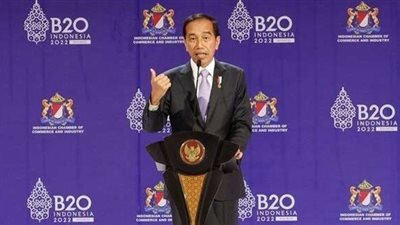الرئيس الإندونيسي يفتتح الجلسة الأولى لـ قمة العشرين بمنتجع بالي