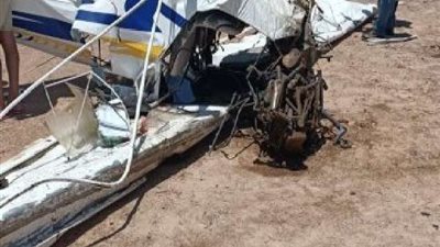 شاهد أول فيديو من موقع حادث طائرة الجونة