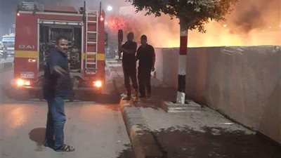 السيطرة على حريق بمخزن للكرتون بالمنطقة الصناعية بقويسنا