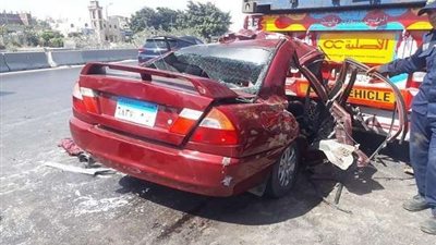 مصرع 4 من أسرة واحدة في حادث تصادم بالإسكندرية