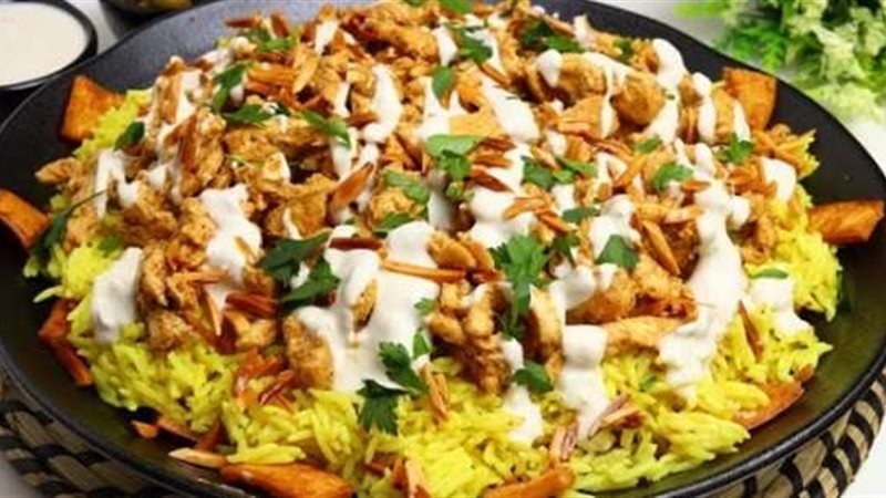 طريقة عمل الفتة السورية