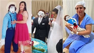 امرأة تتهم زوجها «الدمية» بالخيانة بعد إنجابها منه.. أعرف الحكاية