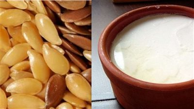 وصفة سرية وسحرية للتخسيس دون مضاعفات.. خليط اللبن ببذرة الكتان