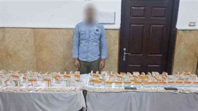 العثور علي 1400 أمبول من العقاقير المخدرة المضروبة بالمطرية