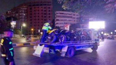 بالصور.. اتخاذ الإجراءات القانونية تجاه منظمي استعراض للدراجات النارية بالجيزة