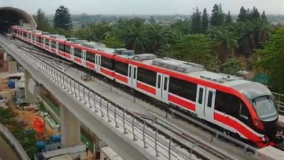 النقل بالجمهورية الجديدة| تفاصيل مشروع القطار الكهربائى الخفيف LRT في نقاط