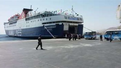 ميناء نوبيع يستقبل السفينة سيناء اليوم السبت
