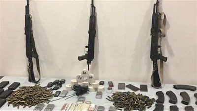 في أسبوع.. ضبط 371 قطعة سلاح ناري