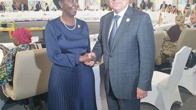 وزير البترول يستقبل سكرتيرة المنظمة الدولية للفرنكفونية
